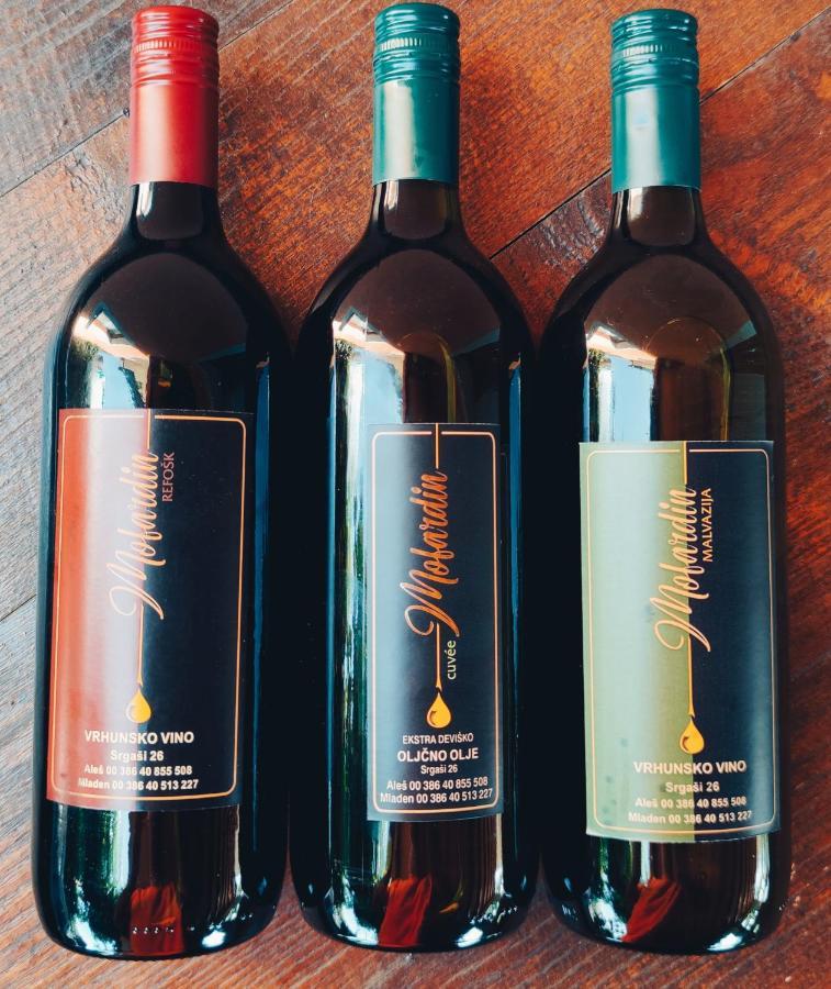 Apartment Wine & Olive Oil Mofardin Копер Экстерьер фото
